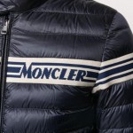 Moncler Logo Stripe Mont Lacivert