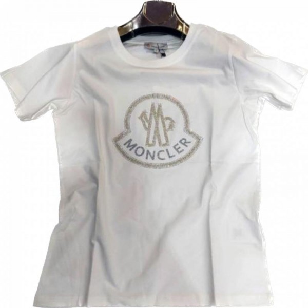 Moncler Logo Tişört Beyaz