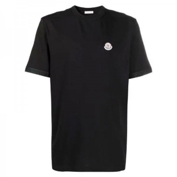 Moncler Logo Tişört Siyah