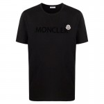 Moncler Patch Logo Tişört Siyah