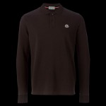Moncler Polo Sweatshirt Kahverengi Erkek