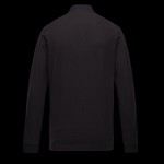 Moncler Polo Sweatshirt Siyah Erkek