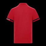 Moncler Polo Tişört Erkek Kırmızı