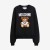 Moschino Toy Bear Sweatshirt Siyah
