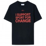 Off White I Support Sport For Change Tişört Siyah