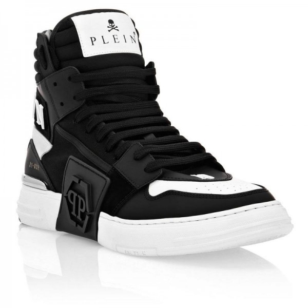 Philipp Plein Kick Hi Top Sneakers Ayakkabı Siyah
