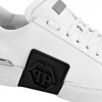 Philipp Plein Lo Top Hexagon Ayakkabı Beyaz