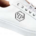 Philipp Plein Lo Top Sneakers Ayakkabı Beyaz