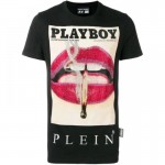 Philipp Plein Playboy Tişört Siyah