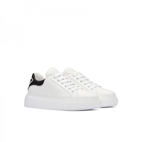 Prada Leather Sneakers Ayakkabı Beyaz