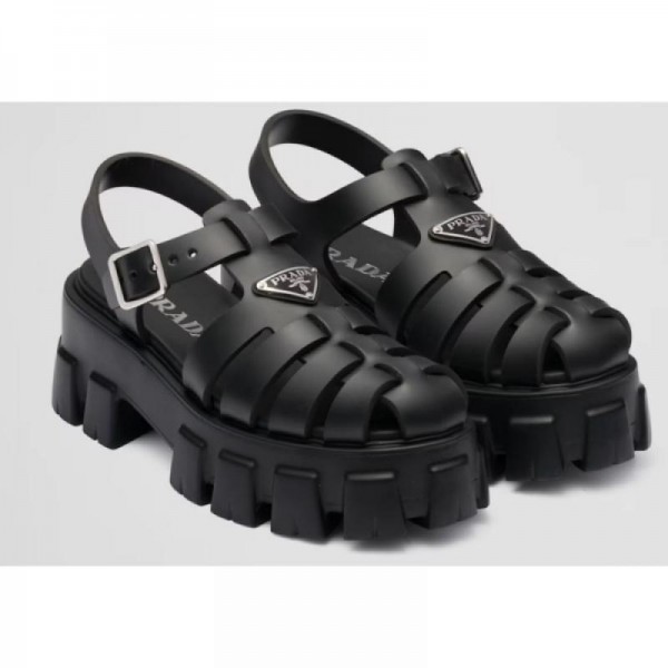 Prada Sandalet Ayakkabı Siyah