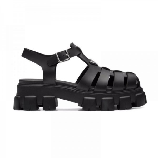 Prada Sandalet Ayakkabı Siyah