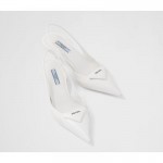 Prada Topuklu Ayakkabı Beyaz