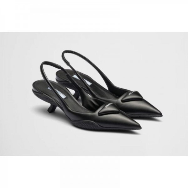 Prada Topuklu Ayakkabı Siyah