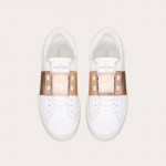 Valentino Metallic Ayakkabı Kadın Beyaz