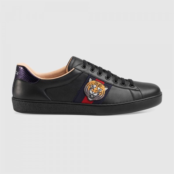 Gucci Sneaker Ace Erkek Ayakkabı Siyah